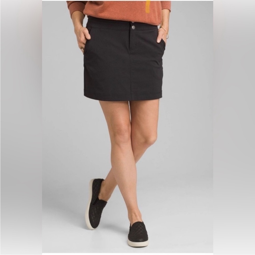 PrAna Celesta Black Skort